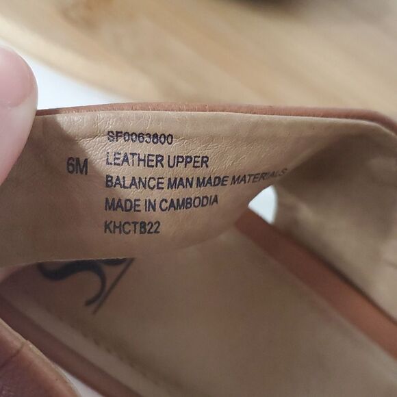 Sofft Women's Leather Wedge Sandal Camel Size 6M - Picture 5 of 11